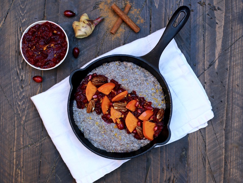 Cranberry Chia Skillet