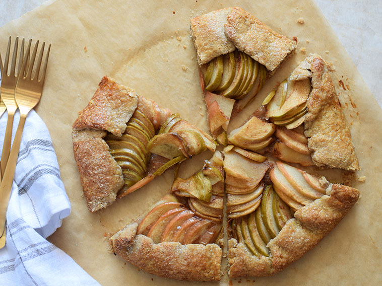 healthy thanksgiving recipes pie Salted Maple Apple Galette healthy thanksgiving recipes pie Salted Maple Apple Galette