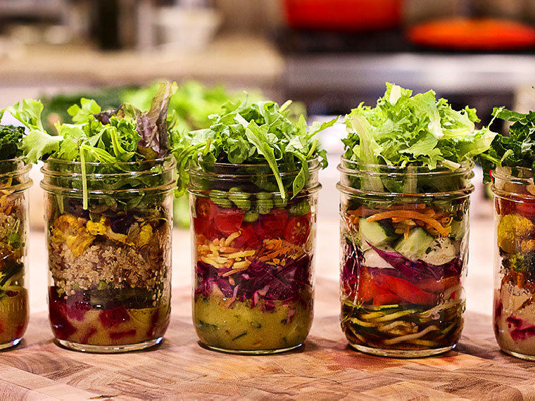 Mason Jar Salads