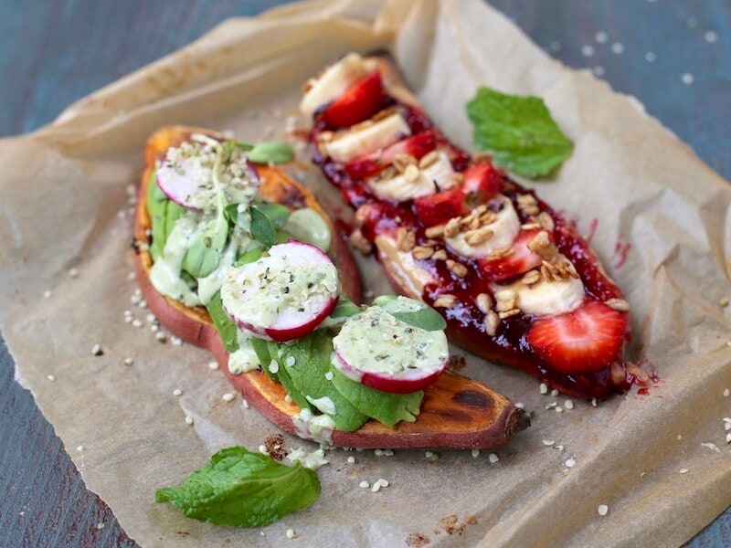 Sweet Potato Toast - A healthy Breakfast alternative