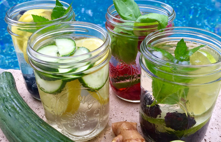 This month, I’ll drink more water.
